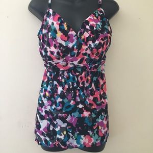 Aqua Green Swim Suit Top